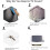 TV Dust Cover 75Inch Polyester Microfiber Cloth For FlatScreen Televisions Protection 4