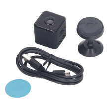 HD Night Vision Wireless Security Camera AI Motion Detection Real-Time Viewing Hidden Spy Camera Nonstop Recording Ultra-Thin Body Adjustable Lens