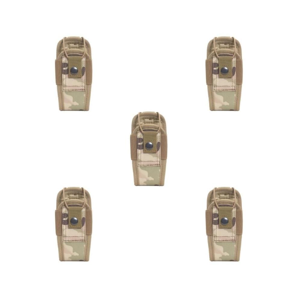 5 Set Molle Radio Walkie Talkie Holder Bag Magazine Pouch Holster Case Cp Camo, Cp Camo Wallet 9347817164930