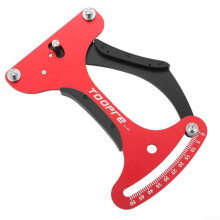 Spoke Tension Measurement Tool For Bicycle , Professional Level Accuracy, Red, Compatible With Most Wheel Spokes