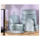 Set di 9 Sacchetti da Viaggio, 40*30*12cm, Blu/Rosa/Grigio 7