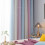 2pc Gradient Star Pattern Blackout Curtains, Double Layer, 100*130cm to 134*270cm 7