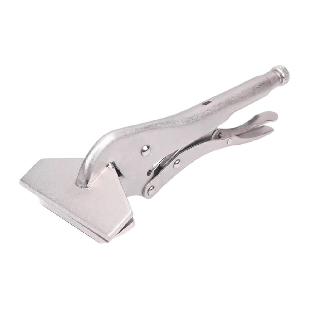 Locking Flat Nose Plier, Flat Jaw Design, Wide Jaw Opening, Precise Sheet Metal Manipulation, Plate Metal Sheet Clamp B 9426802653410