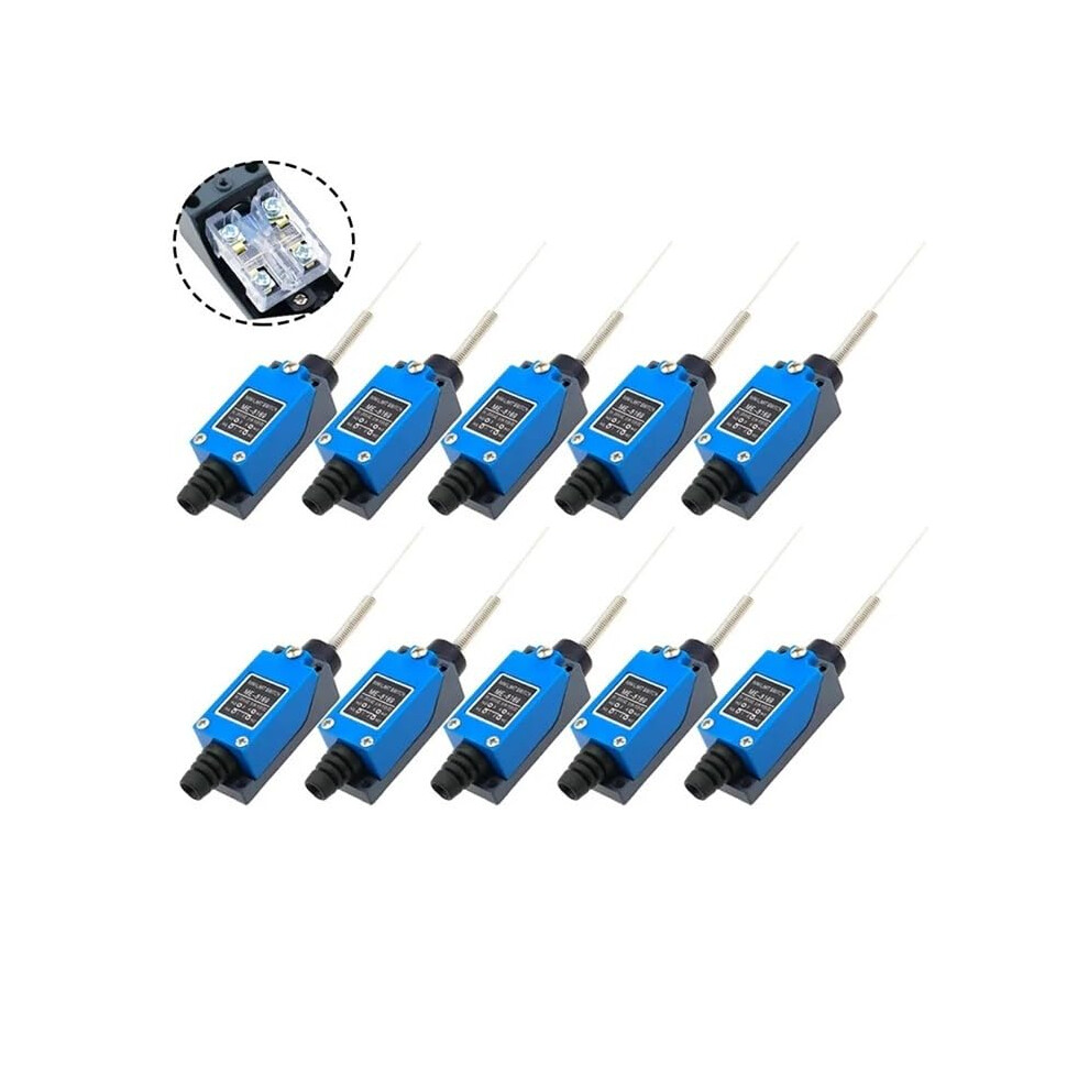 10Pcs Me8169 Flexible Spring Arm Limit Switch For Cnc Precision Position Detection 9382693977854