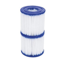 Type VIID Pool Filter Cartridge for Bestway Spa and Hot Tub, Enhanced Filtration Performance