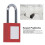 10Pcs Reusable Cable Lockout Lock with Key, 6mm Diameter, Industry Use 6
