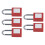 10Pcs Reusable Cable Lockout Lock with Key, 6mm Diameter, Industry Use 13