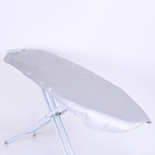 Ironing Board Cover SilverCoated Cotton Padding, HeatResistant, Dust and Dirt Proof, Drawstring Fit 140 x 50 cm