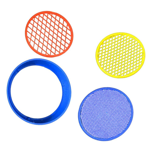 Garden Soil Sieve Hand Tool Practical with Interchangeable Mesh Siftin