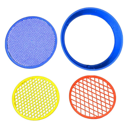 Garden Soil Sieve Hand Tool Practical with Interchangeable Mesh Siftin 1