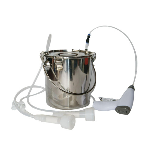 5L Goat Electric Milking Machine Adjustable Suction Level Lightweight