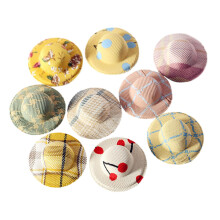 9x 1/12 1/6 Scale Miniature Hats Doll Accessories Decoration for Livin