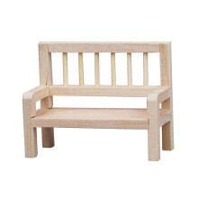 1/12 Scale Dollhouse Park Bench Dollhouse Accessories for Diorama Life