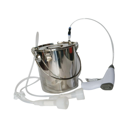 5L Goat Electric Milking Machine Adjustable Suction Level Lightweight 1