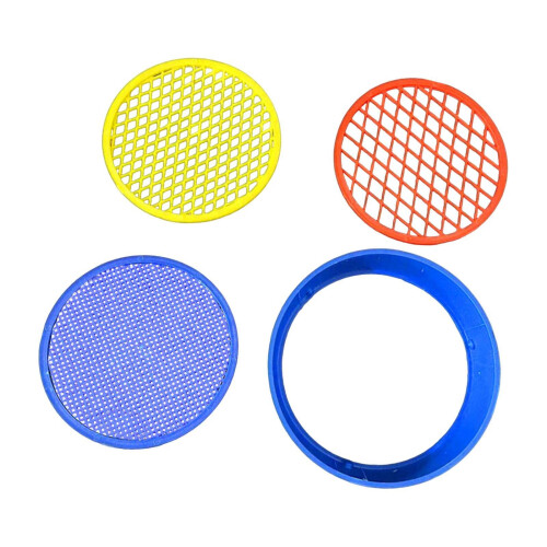 Garden Soil Sieve Hand Tool Practical with Interchangeable Mesh Siftin 2