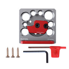 Aluminum Alloy Adjustable Dowel Maker Wood Dowel for Electric Drill Ha