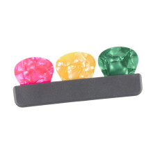 Guitar Pick Display Case with 3 Guitar Picks Portable for Guitarist Mu