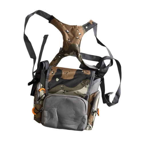 Binocular Harness Chest Pack with Rain Cover Multipurpose Practical Bi 2