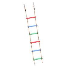 Climbing Rope Ladder Six Steps Outdoor Ladder for Kids Boys and Girls