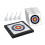 Archery Target Self Adhesives Training Accessories for Adults Backyard 3