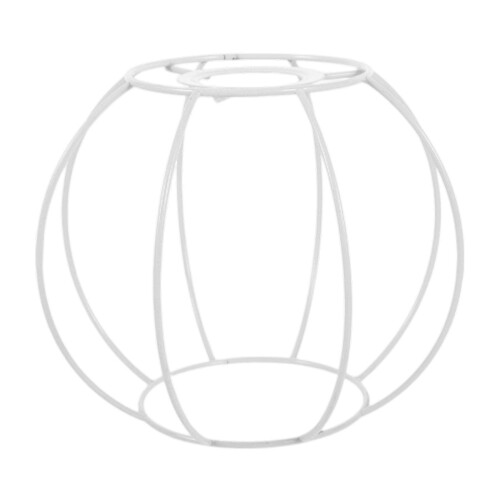 Lampshade Frame Iron DIY Accessory Light Cage Guard for Bedroom Hotel 2