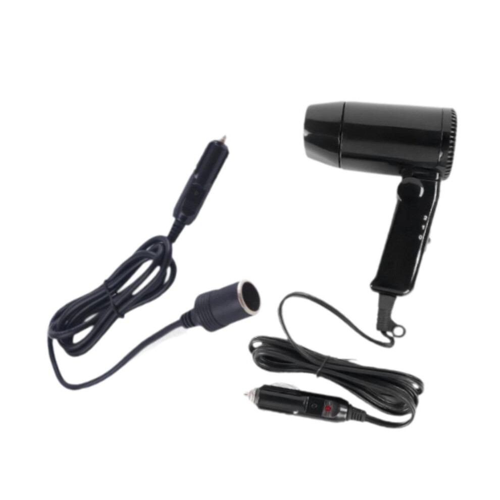Mini Car Hair Dryer Practical Small Hair Blow Dryer for RV Camping Aut