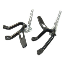 2 Pieces Motorcycle Rear Passenger Foot Pegs Replacement Motorcycle Fo