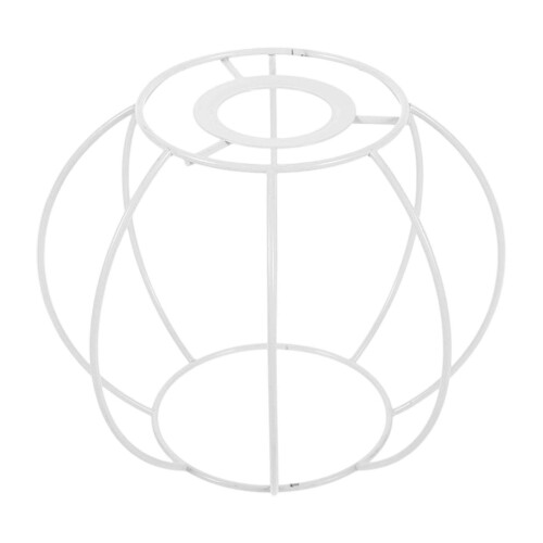 Lampshade Frame Iron DIY Accessory Light Cage Guard for Bedroom Hotel 1