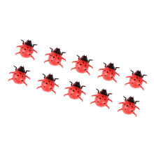 10Pcs Ladybug Refrigerator Magnets Cute Home Decor for Door Household