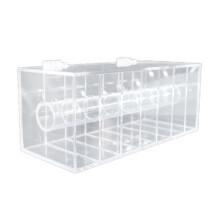 7-slot Label Dispenser Sturdy Sticker Roll Holder for Office Restauran