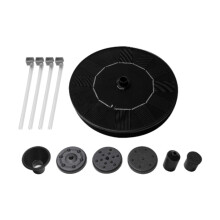 with 6 Nozzles Solar Water Fountain Pump for Fish Tank Outdoor Fountai