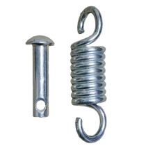 Cross Swing Spring Sturdy with Rivet for Hammocks Hanging Chairs Attac