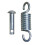 Cross Swing Spring Sturdy with Rivet for Hammocks Hanging Chairs Attac 1