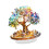 Colorful Tree Desktop Ornament 2D Flat for Living Room Office Valentin 2