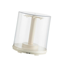 Figure Display Case with Music 360 Rotating for Mini Toy Action Figure