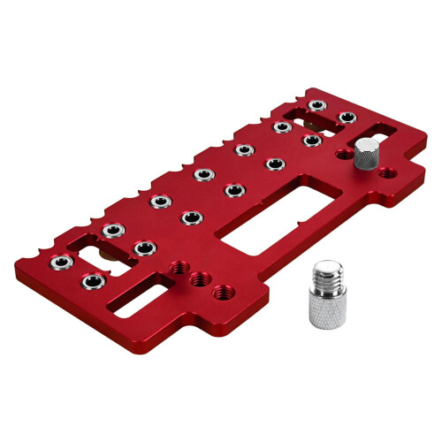 Shelf Pin Jig Practical Drill Guide Template for Bookshelf Cupboard Wo 1