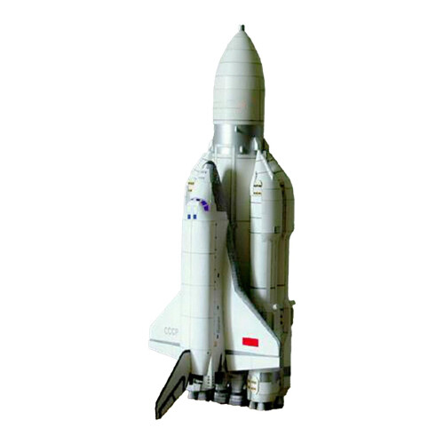 1:96 Scale Rocket Model Kit DIY Model Rocket Spacecraft Model for Kids