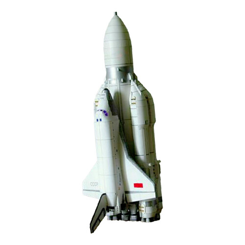 1:96 Scale Rocket Model Kit DIY Model Rocket Spacecraft Model for Kids 1