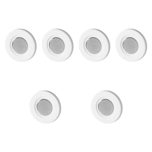 6Pcs Magnetic Remote Control Holders Holefree Installation Bed Self Ad 2