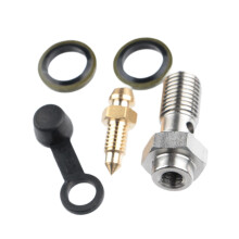 M10x1.0mm Banjo Bolt Bleeder Screw for Motorcycle Cylinder Brake Maste