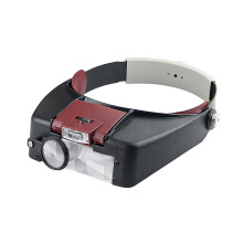 Headband Magnifier Loupe with Len Reading Head Mounted Magnifier with