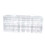 Clear Label Dispenser Sturdy Sticker Roll Holder for Office Kitchen Ho 3