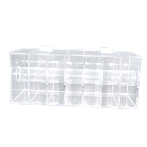 Clear Label Dispenser Sturdy Sticker Roll Holder for Office Kitchen Ho 2