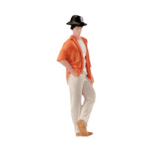 1/64 Standing Man Model Resin Stimulated People Figure Layout for Sand