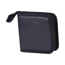 CD DVD Case High Quality PU Leather Sleeve for Car Home and Travel CD