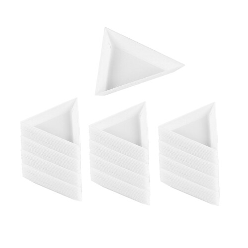 100Pcs Bead Sorting Trays DIY Sorting Storage Plates for Jewelry Rhine