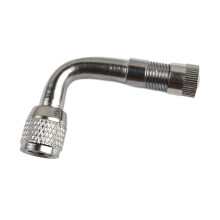 90 Degree Tyre Valves Extension Adaptor Silver Valves Extension for Tr