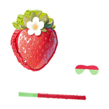 Strawberry Pinatas Red Strawberry Party Game Set for Baby Shower Fruit