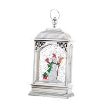 Christmas Snow Globe Craft Snowman Snow Globe for Holiday Indoor Livin