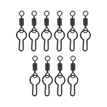 10x Fishing Swivels Replacement Strong Fishing Barrel Swivels PVA Bag